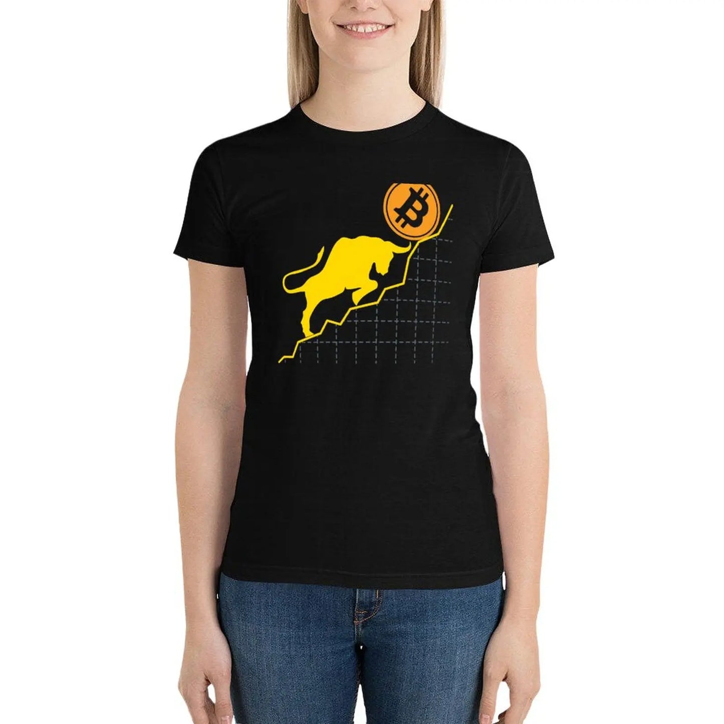 T-Shirt junior fille Bitcoin