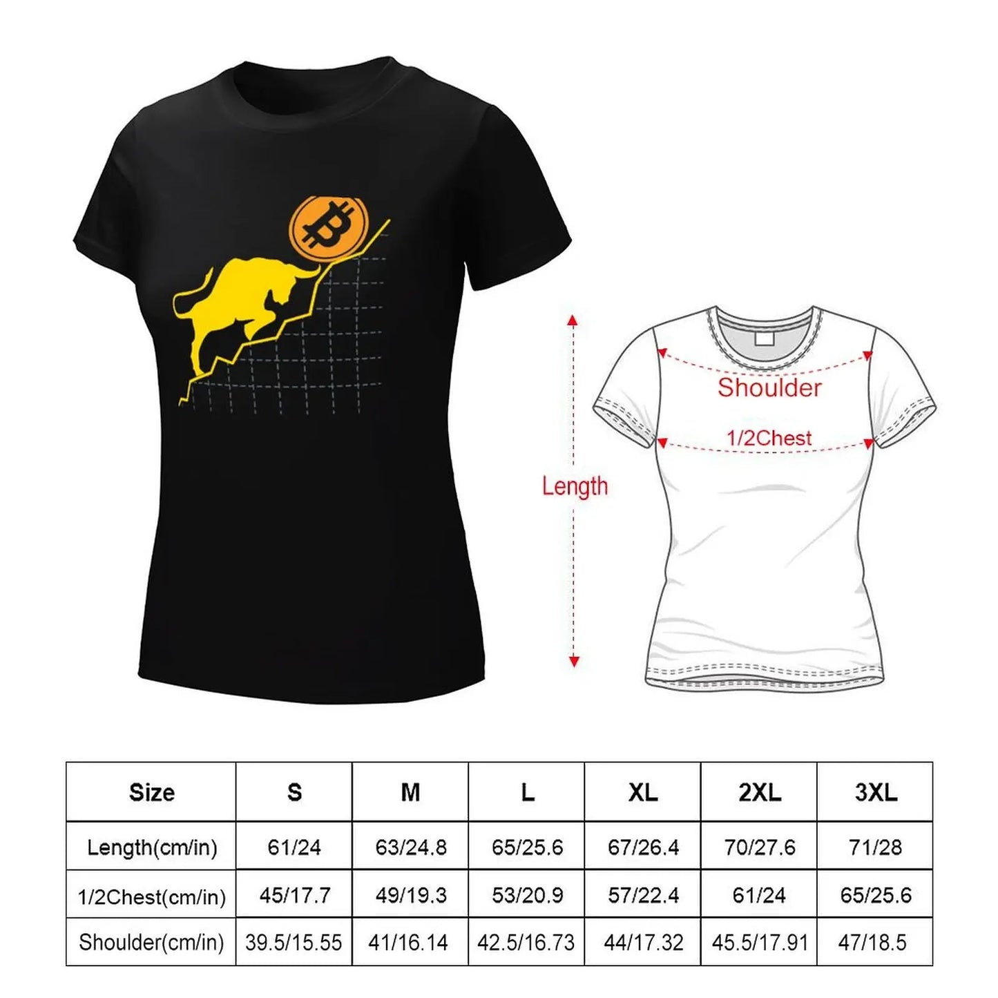 T-Shirt junior fille Bitcoin