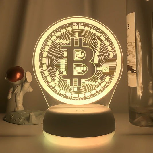 Led Night  Bitcoin